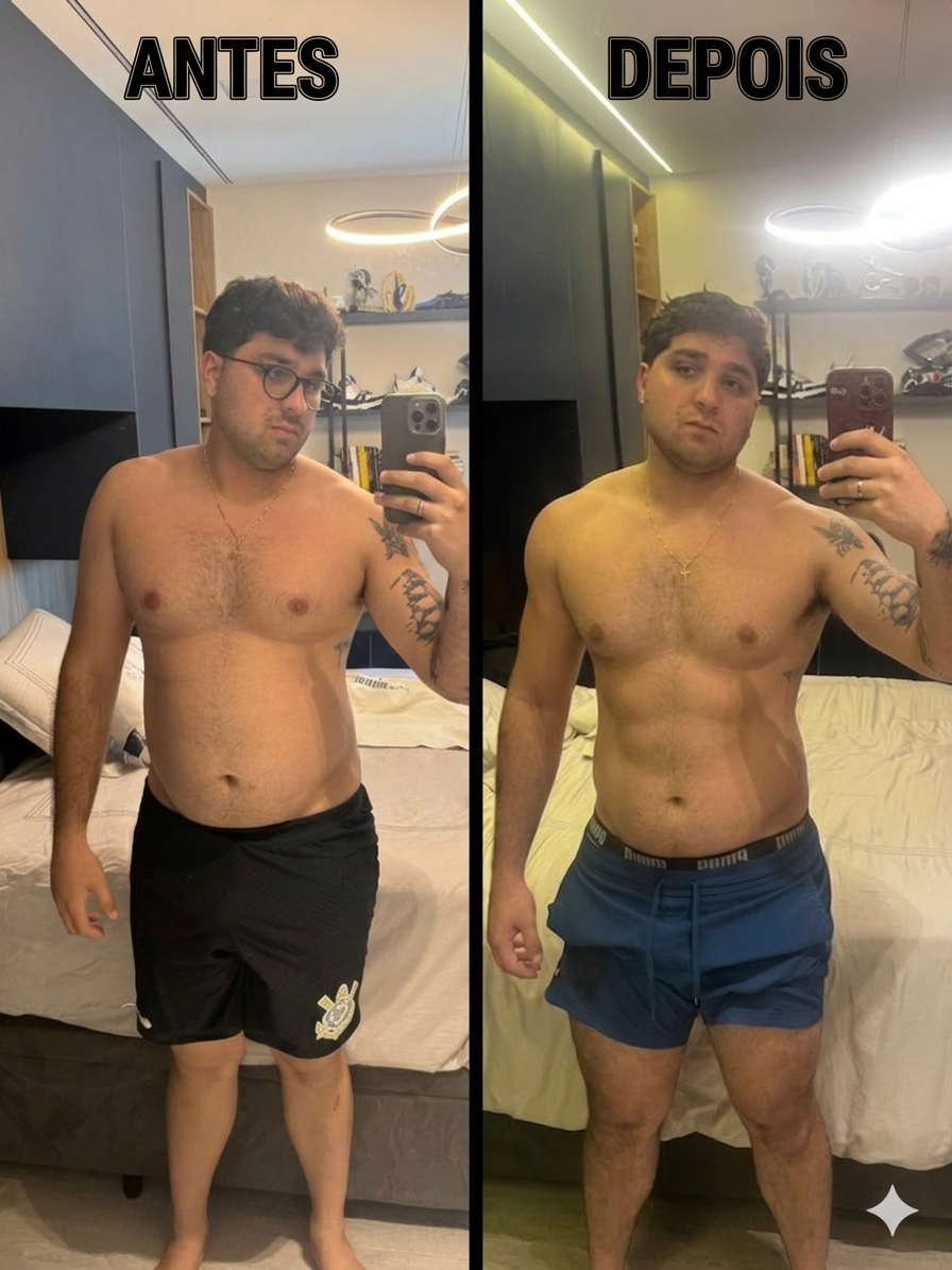 Antes e Depois Joao